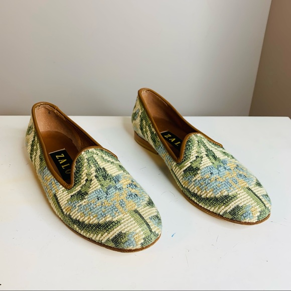 Zalo Shoes - Anthropologie Zalo Tapestry Loafers Size 6